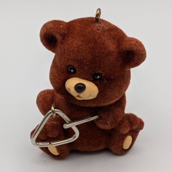 Hallmark Keepsake Bear-I-Tone Handcrafted Ornament 1989 - Picture 1 of 10